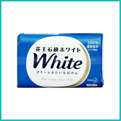 Kao - Xà Phòng White Hương Sữa Làm Sạch Dưỡng Da (130g)