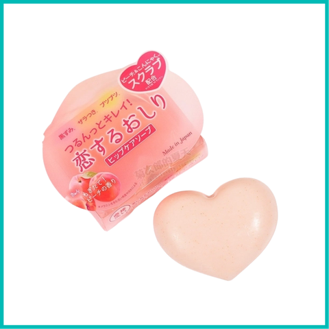 Pelican Soap - Xà Phòng Trị Thâm Mông Pelican Peach Hip Soap 80g