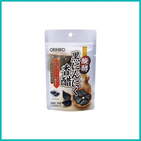 ORIHIRO- Tỏi đen tăng cường sức đề kháng 180 viên (45 ngày)