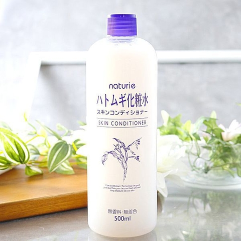 Nước hoa hồng ý dĩ Hatomugi 510ml (mẫu mới)