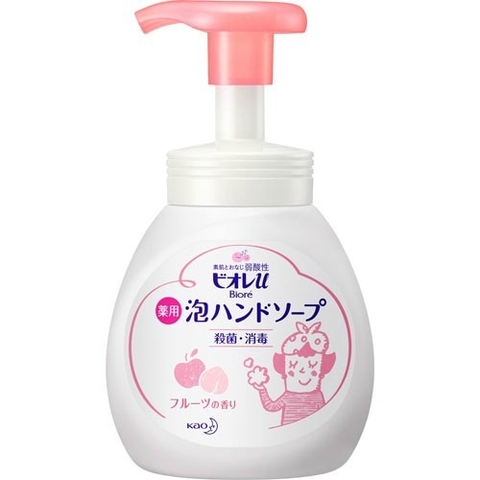 KAO_Nước rửa tay tạo bọt diệt khuẩn hương đào KAO 250ml