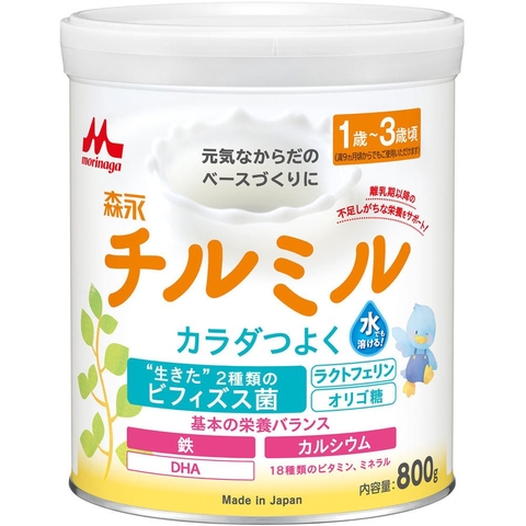 Sữa Morinaga số 1 cho trẻ từ 1-3 tuổi hộp 800g - Hàng Nhật nội địa