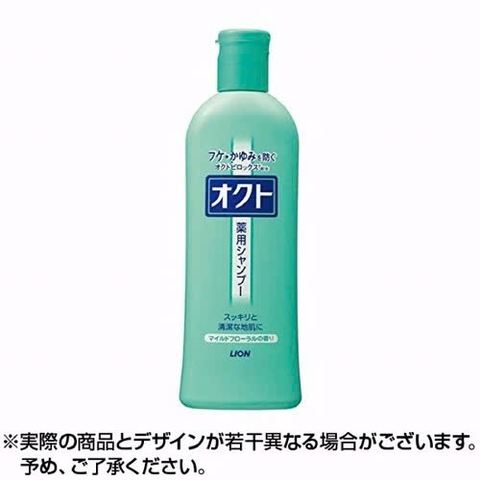 Lion Okuto - Dầu Gội Trị Gàu Và Ngứa Da Đầu 320ml (Nhật Bản)