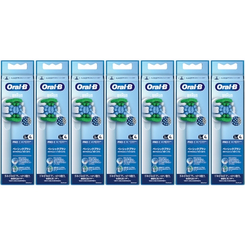 Oral-B - Set 4 Đầu Bàn Chải Điện Thay Thế Nhật Bản