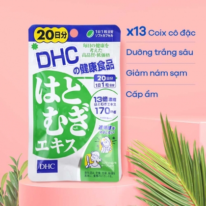 DHC - Viên Uống Trắng Da DHC Coix Extract 20 Ngày