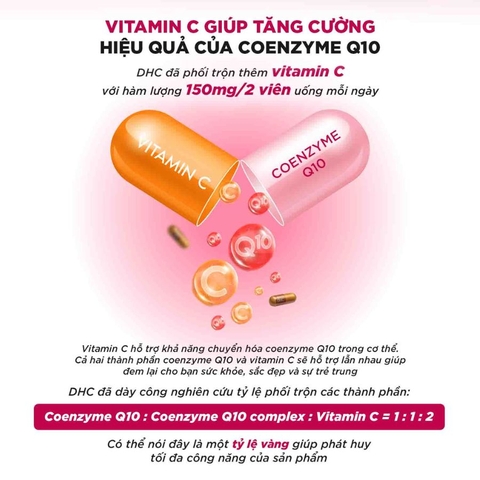 DHC - Combo Viên Uống Bổ Sung Collagen Và Coenzyme Q10 (30 Ngày)