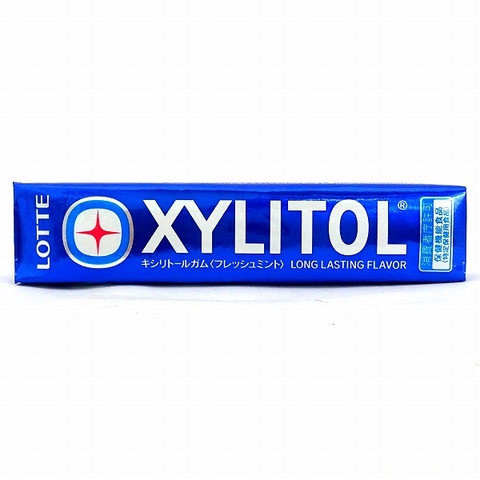 LOTTE_Kẹo cao su Xylitol Lotte Nhật Bản hương bạc hà