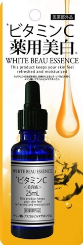 WHITE - Serum Trắng Da Vitamin C White Beau Essence 30ml (Màu Vàng)
