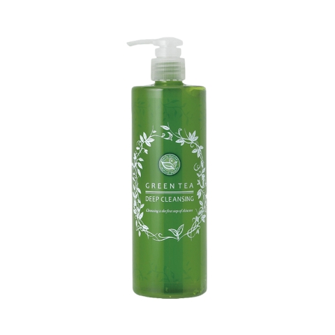 Japan - Gel Tẩy Trang Trà Xanh Santa Marché Làm Sạch Sâu 400ml