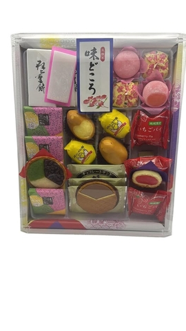 WAGASHI_Bánh truyền thống Nhật Wagashi mix các vị mẫu mới 680gr