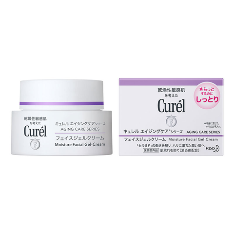 Curél Moisture Facial Gel-Cream - Gel Dưỡng Ẩm Chuyên Sâu Cho Da Lão Hóa (40g)
