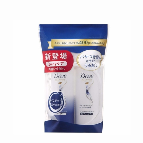 Dove - Set 2 Dầu Gội, Xả Phục Hồi Tóc Hư Tổn
