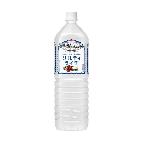 Nước vải vị muối Kirin Salty Litchi 1.5L - Hàng Nhật nội địa