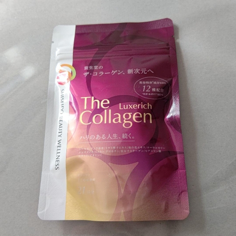 (New 2024) Shiseido - Viên Uống Đẹp Da The Collagen Luxerich EXR 126 Viên (21 Ngày)