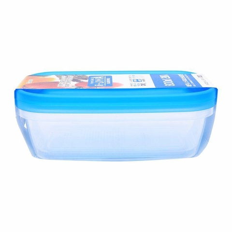 Set 2 hộp nhựa 800ml màu xanh