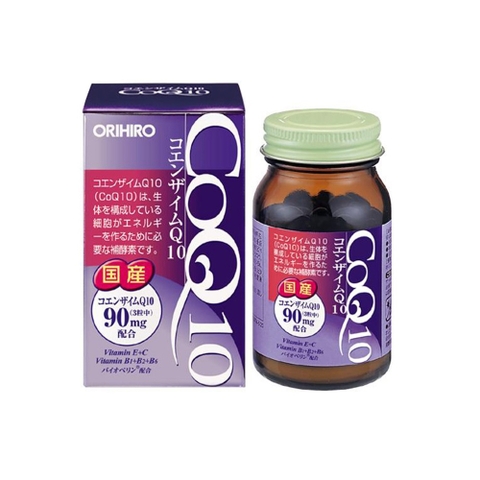 Orihiro - Viên Uống Hỗ Trợ Tim Mạch Coenzyme Q10 (90 Viên)