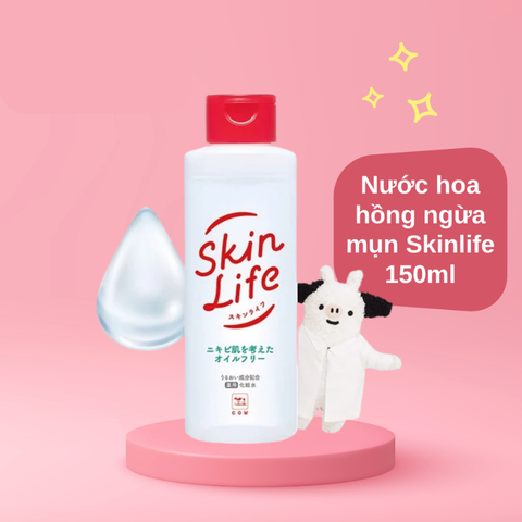Nước hoa hồng ngăn ngừa mụn Skin Life 150ml