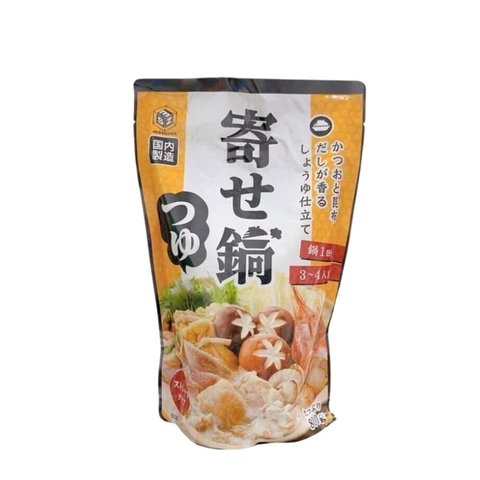 Nước súp lẩu Masuzen vị Miso túi 800g - Hàng Nhật nội địa