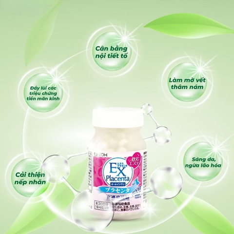Itoh - Viên Uống Nhau Thai Placenta EX (Hộp 120 viên)