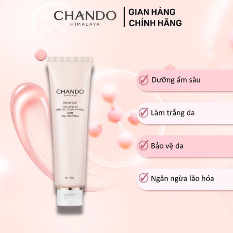 Chando Himalaya - Kem Dưỡng Ẩm Làm Trắng Da Toàn Thân Chiết Xuất Từ Thiên Nhiên Không Phai Màu