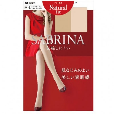 Gunze - Quần Tất Sabrina Natural Fit Thật Chân Tôn Dáng 222 Size M Màu Cát Cháy