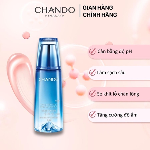 CHANDO_Nước hoa hồng dưỡng da Chando Himalaya Nutrient 90ml/160ml