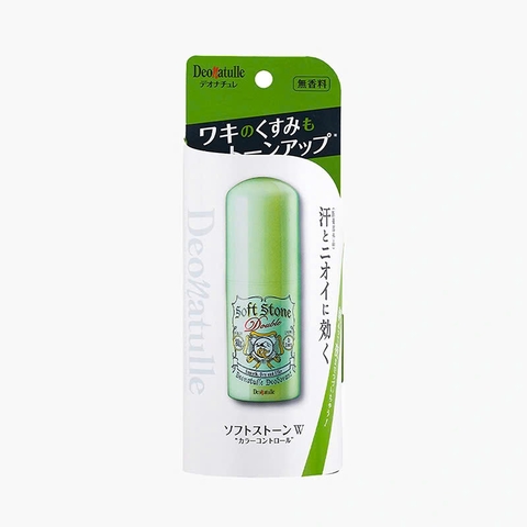 Deonatulle - Lăn Khử Mùi Đá Khoáng Soft Stone Double Deonatulle 20g New 2024 (Hương Bạc Hà)