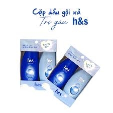 Cặp dầu gội xả HS trị gàu (xanh dương)