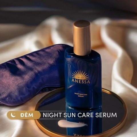 Anessa Night Sun Care - Serum Dưỡng Da Và Phục Hồi Da Sau Nắng Night Sun Care (180ml)