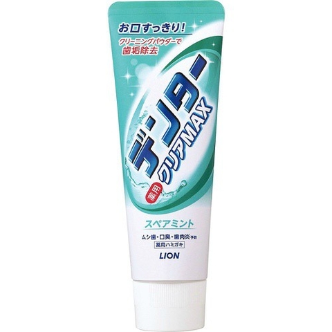 Kem đánh răng Lion Dental Clear Max (hương trà xanh)