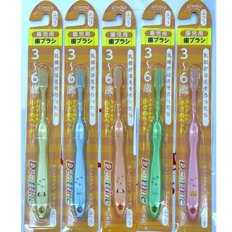 Dentfine Create - Bàn Chải Đánh Răng Dentfine Cho Trẻ 3 - 6 Tuổi