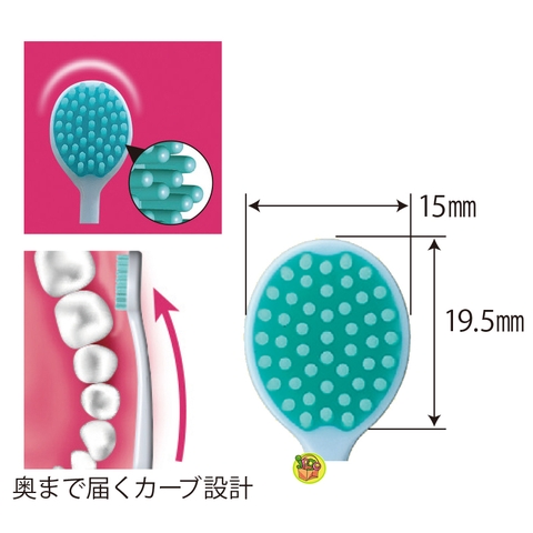EBISU_Bàn chải vệ sinh nướu Ebisu BK-170