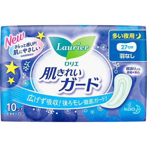 Laurier - Băng Vệ Sinh Ban Đêm Laurier Có Cánh