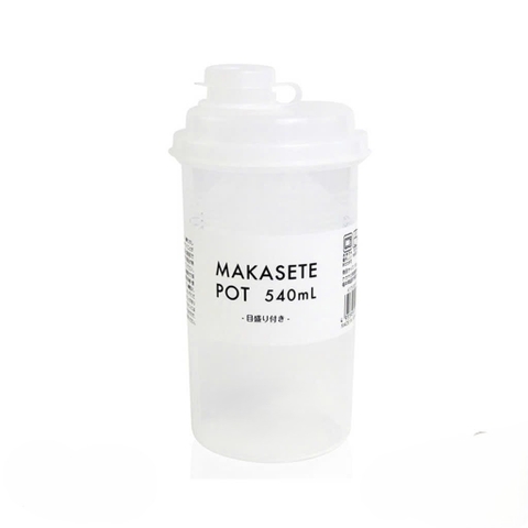 Nakaya - Bình nước nắp mềm Nakaya Makasete Pot 540ml