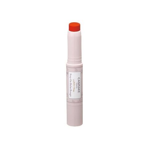 Canmake Stay On Balm Rouge - Son Dưỡng Môi Có Màu 2.7g Màu 14 (Đỏ Tươi)