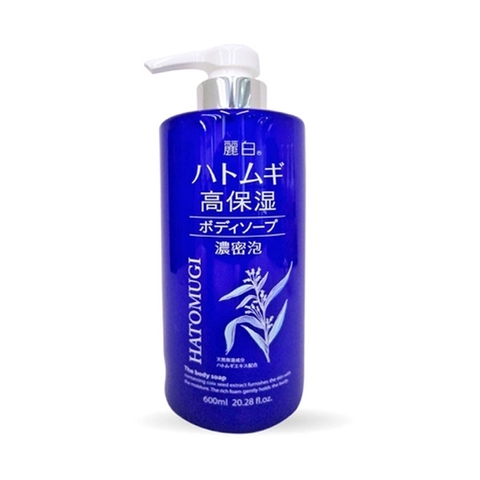 Hatomugi - Combo 2 Chai Sữa Tắm Dưỡng Ẩm Sâu & Làm Sáng Da 600ml