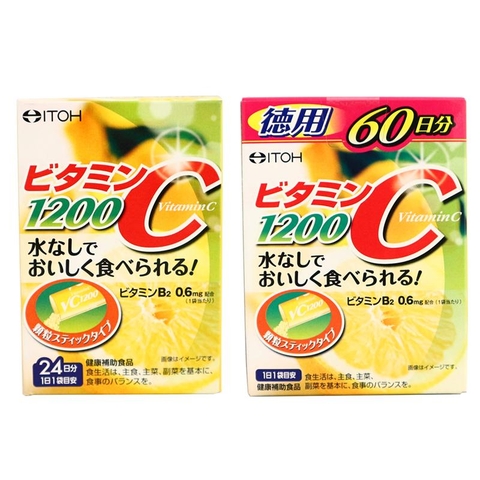 Itoh - Cốm Vitamin C 1200mg ITOH 60 Gói
