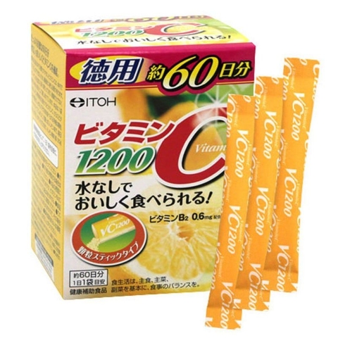 Itoh - Cốm Vitamin C 1200mg ITOH 60 Gói