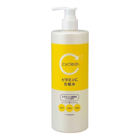 Cyclear - Lotion Dưỡng Sáng Mịn Da Vitamin C Enzyme (500ml)