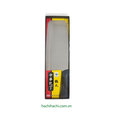 Dao chặt xương inox Nikken Tsurumaru lưỡi 20cm