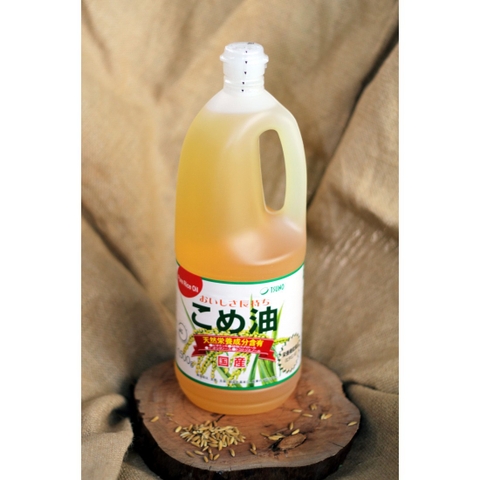 TSUNO SHOKUHIN- Dầu gạo Nhật Bản Tsuno nguyên chất 1500g