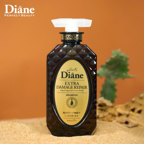 Moist Diane - Dầu Gội Phục Hồi Tóc Hư Tổn Nặng Moist Diane Extra Damage Repair (450ml)