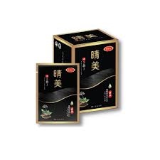 KOMI_Dầu gội phủ bạc hữu cơ KOMI màu nâu hạt dẻ hộp 10 gói x 25ml