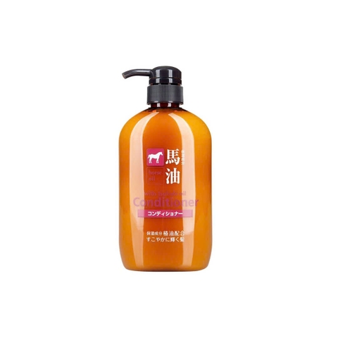 Kumano - Dầu Xả Chiết Xuất Từ Dầu Ngựa Kumano Horse Oil Non Silicon 600ml