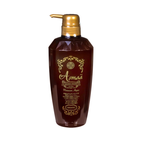 Asmaa - Dầu Xả Hữu Cơ Phục Hồi Tóc Hư Tổn Asmaa Organic Argan Oil 500ml