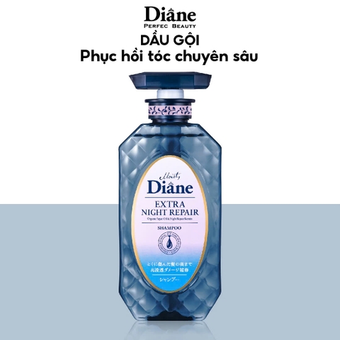 Moist Diane - Dầu Gội Tăng Cường Dưỡng Chất Ban Đêm Moist Diane Extra Night Repair 450ml