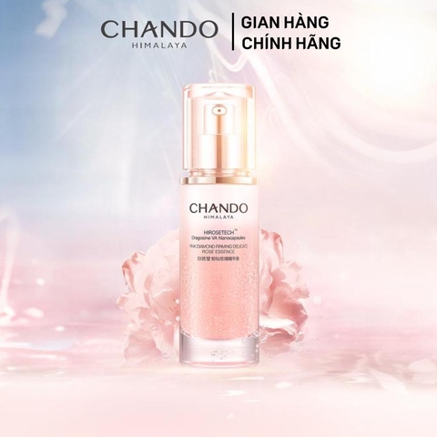 CHANDO_Nước hoa hồng Chando Himalaya Hirosetech màu hồng kim cương tinh tế