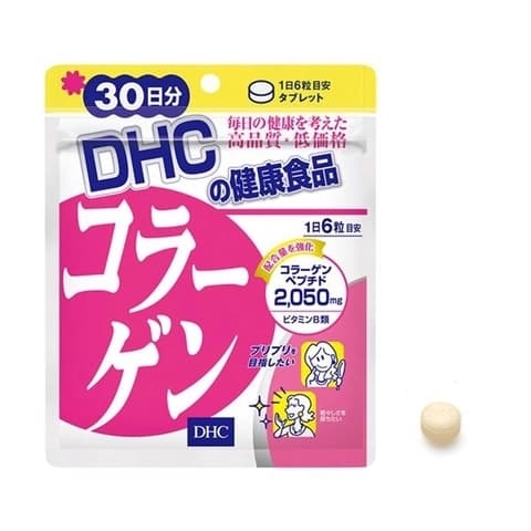 DHC - Viên Uống Bổ Sung Collagen Nhật Bản Gói 30 Ngày (180 Viên)