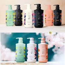 Ichikami - Bộ Dầu Gội Xả Trắng Đen Hương Hoa Trà (Dùng Cho Tóc Thẳng, Vào Nếp)