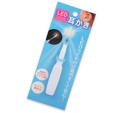 Motobayashi - Dụng Cụ Ngoáy Tai Cho Bé Có Đèn LED